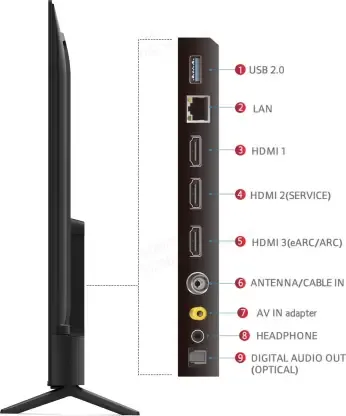 iFFALCON by TCL iFF50U62 50 Inches 4K LED Smart Google TV