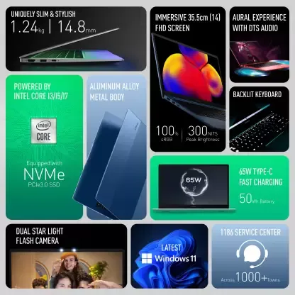 Infinix X1 Slim Series XL21 Core i5 10th Gen (16GB/512GB SSD/Windows 11)