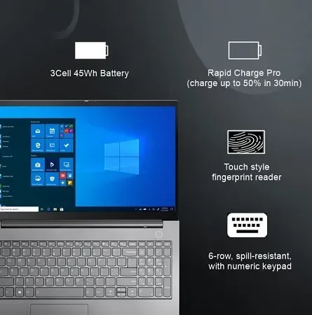 Lenovo ThinkBook 15 21A4A09UIH AMD Ryzen 5 (8GB/512GB SSD/Windows 11)