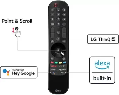 LG 55UQ8040PSB 55 Inches 4K LED Smart WebOS TV