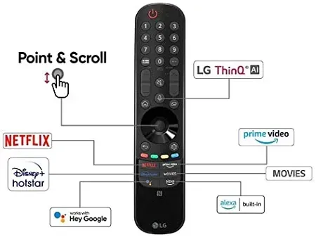 LG OLED48C2PSA 48 Inches 4K OLED Smart WebOS TV