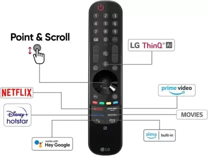 LG OLED77C2PSC 77 inches 4K OLED Smart WebOS TV