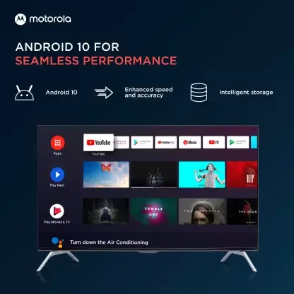 Motorola ZX3 43UHDADMRS3P 43 Inches 4K LED Smart TV