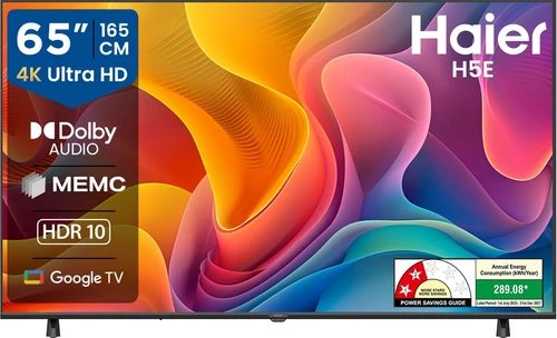 Haier H5E 65-inch 4K TV (65H5E)