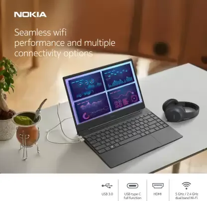 Nokia PureBook S14 NKi510TL85S Core i5 10th Gen (8GB/512GB SSD/Windows 10)