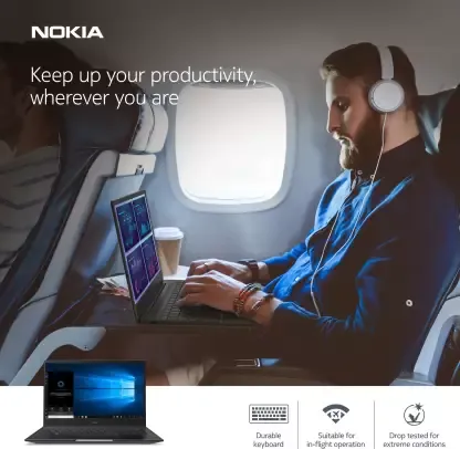 Nokia PureBook S14 NKi510TL85S Core i5 10th Gen (8GB/512GB SSD/Windows 10)