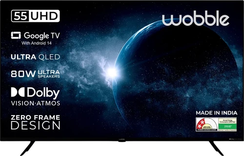 Wobble X Series 55-inch 4K TV (WB55QDXGU2875T24)