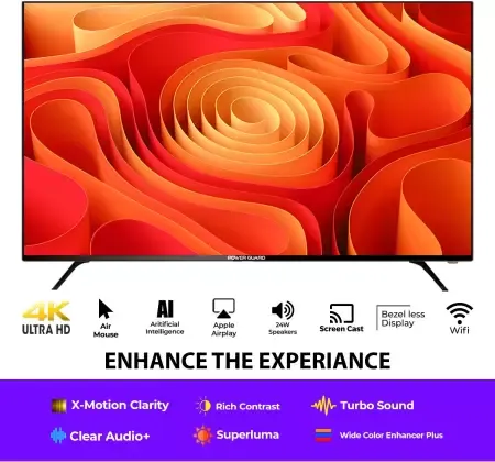 Power Guard PG50F4K 50 inches 4K LED Smart TV