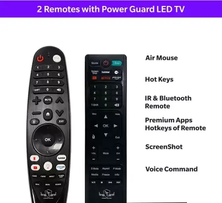 Power Guard PG75F4K 75 inches 4K LED Smart TV