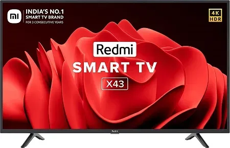 Redmi X Series 43 Inches 4K Smart LED TV