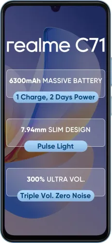Realme C71 (6GB RAM + 128GB)