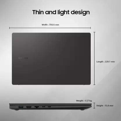 Samsung Galaxy Book2 NP750XED-KB1IN Core i5 12th Gen (8GB/256GB SSD/Windows 11)