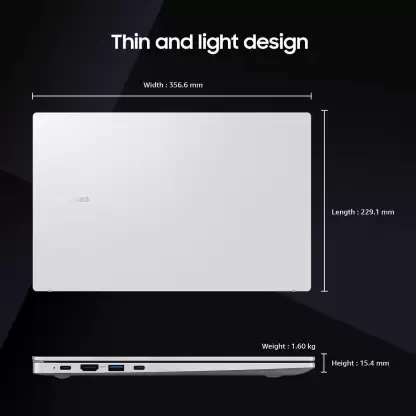 Samsung Galaxy Book2 NP750XEE-XB1IN Core i5 12th Gen (8GB/512GB SSD/Windows 11)