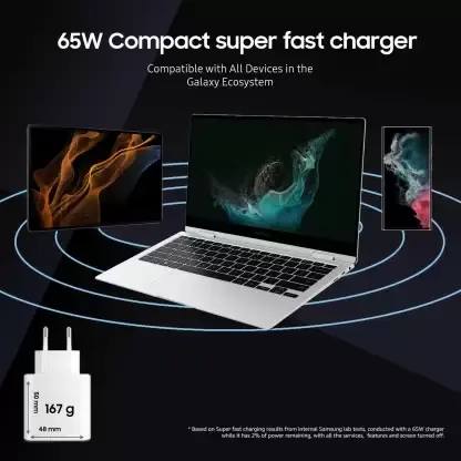 Samsung Galaxy Book2 NP750XEE-XB1IN Core i5 12th Gen (8GB/512GB SSD/Windows 11)