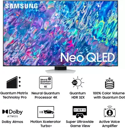Samsung QA65QN85BAKLXL 65 Inches 4K QLED Smart Tizen TV