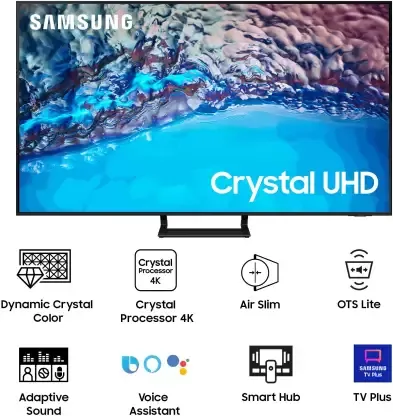 Samsung UA65BU8570ULXL 65 Inches 4K LED Smart Tizen TV