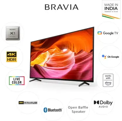 Sony Bravia KD-55X75K 55 Inches 4K LED Smart TV