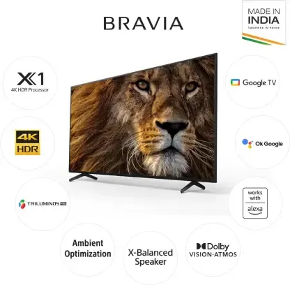Sony Bravia KD-55X80AJ 55 Inches 4K LED Smart TV