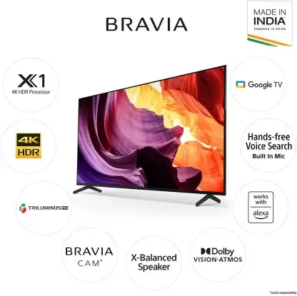 Sony Bravia KD-65X80K 65 Inches 4K LED Smart TV
