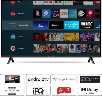 TCL 32S5205 32 Inches HD Ready LED Smart Android TV