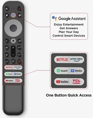 TCL 32S615 32 Inches HD Ready LED Smart Android TV