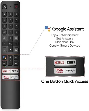 TCL 43P617 43 Inches 4K LED Smart Android TV