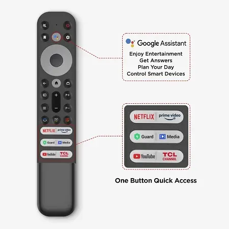 TCL 43P635 43 inches 4K Smart LED Google TV