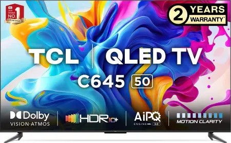 TCL 50C645 50 inches 4K QLED Smart TV