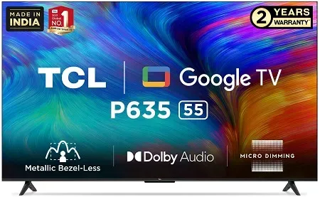 TCL 55P635 55 inches 4K Smart LED Google TV