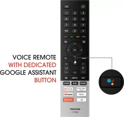 Toshiba 43C350LP 43 Inches 4K LED Smart Google TV