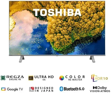 Toshiba 75C350LP 75 Inches 4K LED Smart Google TV