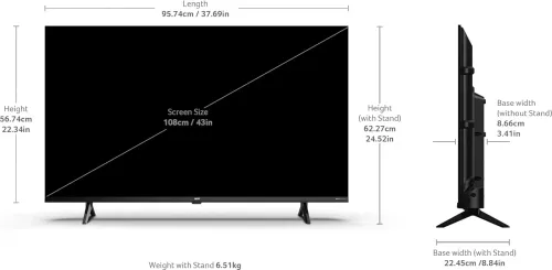 Acer Ultra I Series 43-inch 4K Smart TV (AR43UDGGU2875BD)