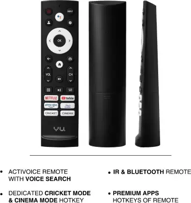 Vu 65GloLED 65 Inches 4K LED Smart Google TV