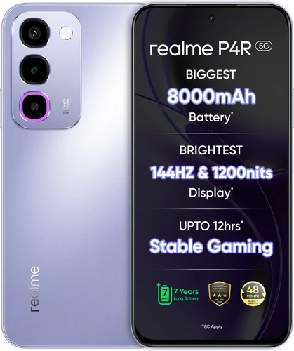 Realme P4R 5G 6GB RAM, 256GB