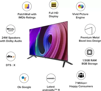 Xiaomi Mi 5A 40 Inches Full HD LED Smart TV