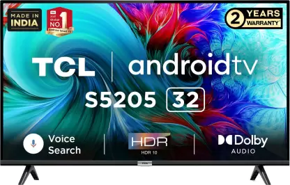 TCL 32S5205 32 Inches HD Ready LED Smart Android TV