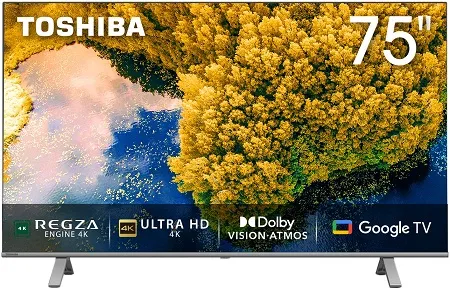 Toshiba 75C350LP 75 Inches 4K LED Smart Google TV