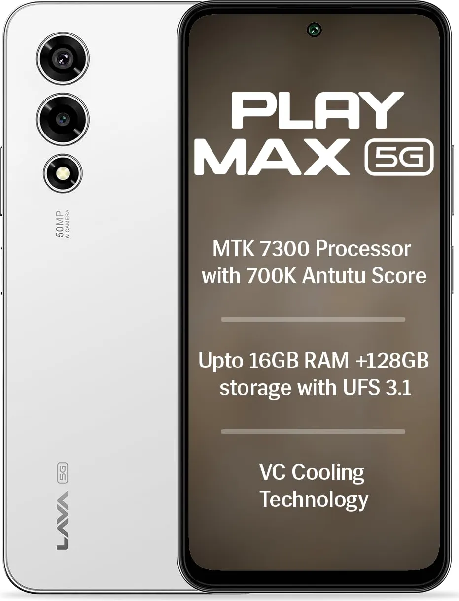 Lava Play Max 8GB RAM