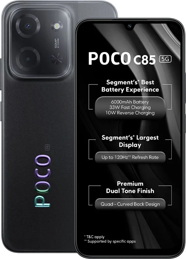 Poco C85 5G 8GB RAM